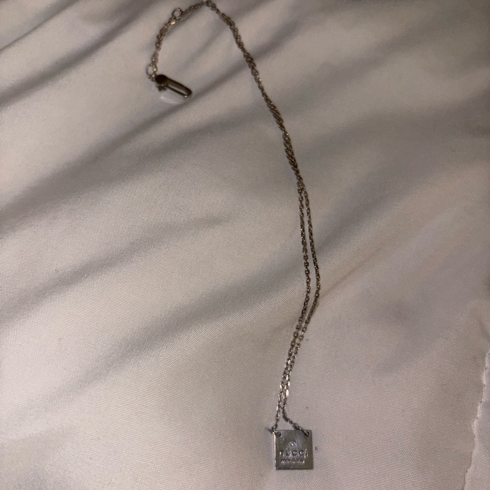 Gucci Silver Necklace